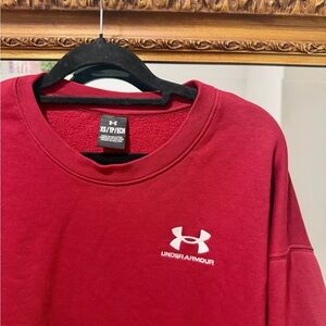 Under Armour Maroon Crewneck Sweatshirt